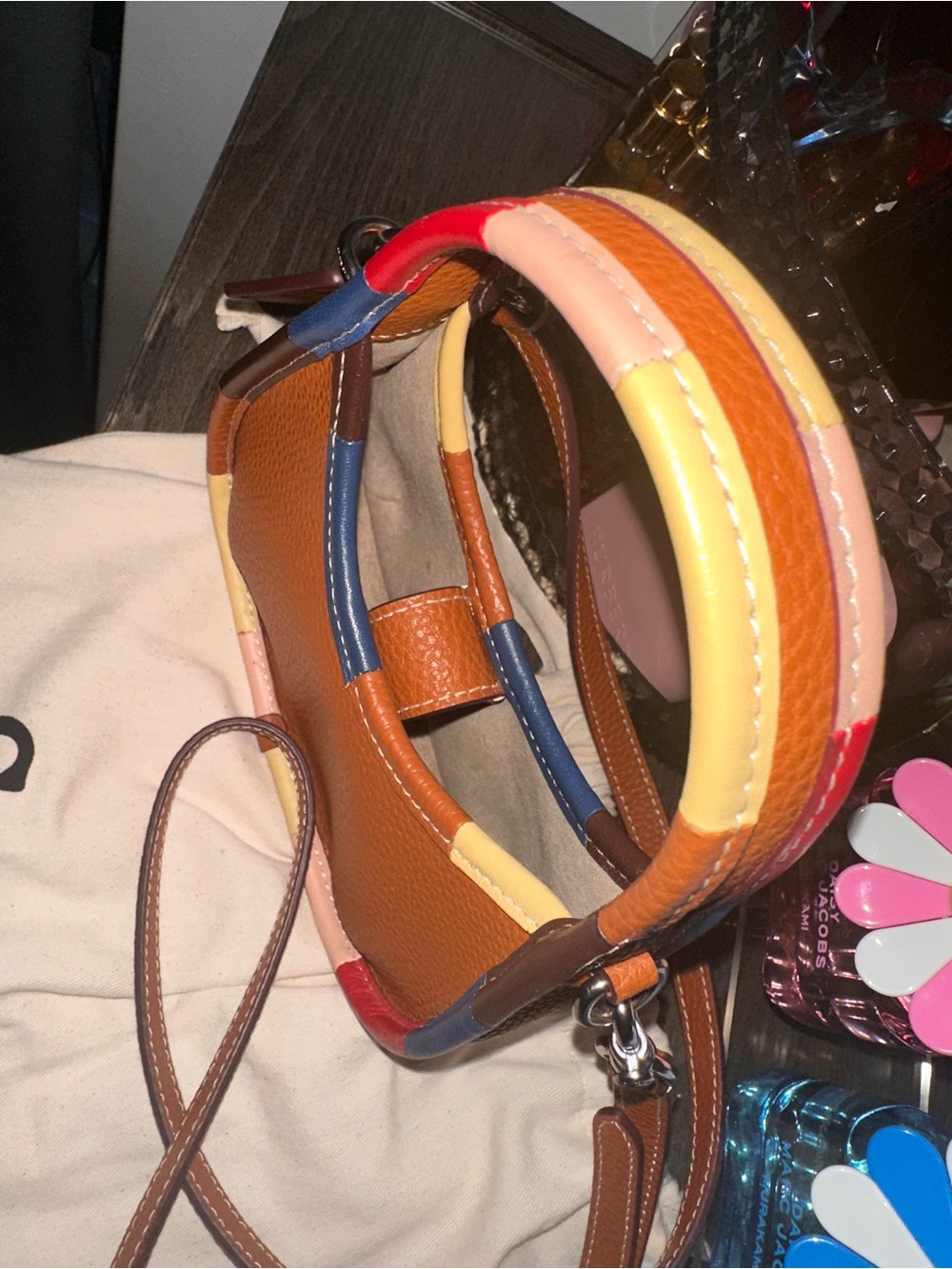 COACHTOPIA MINI ERGO BAG WITH CROSSBODY STRAP, Burnished Amber Multi- Sold Out - Picture 10 of 17